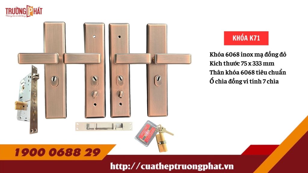 PHỤ KIỆN KHOÁ CƠ – MÃ: K71
