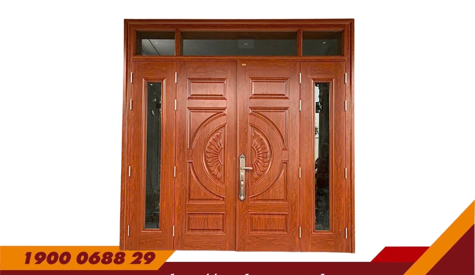 CỬA 4 CÁNH LỆCH – MÃ: D4-H8PK-3K