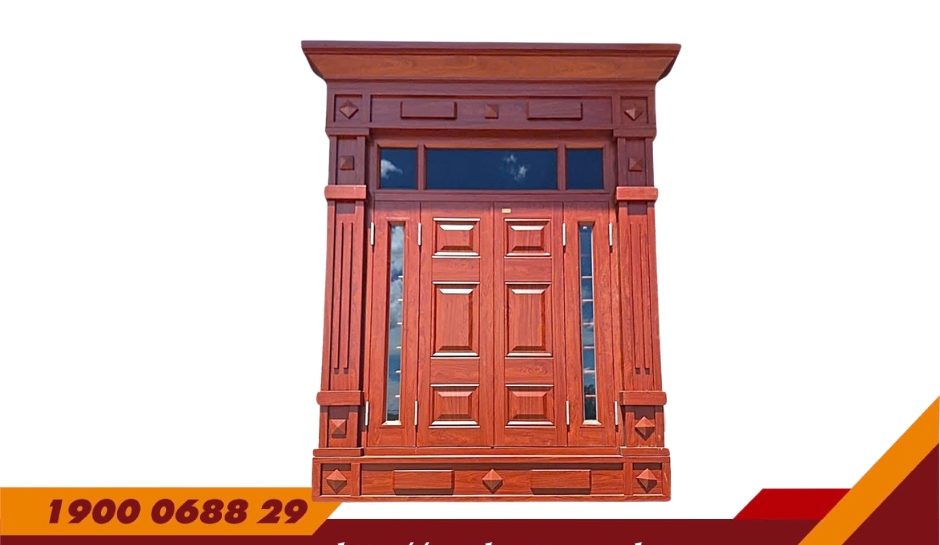 CỬA SỔ 4 CÁNH PHÀO BIỆT THỰ – MÃ: S4-Z3PK-3K-BT5