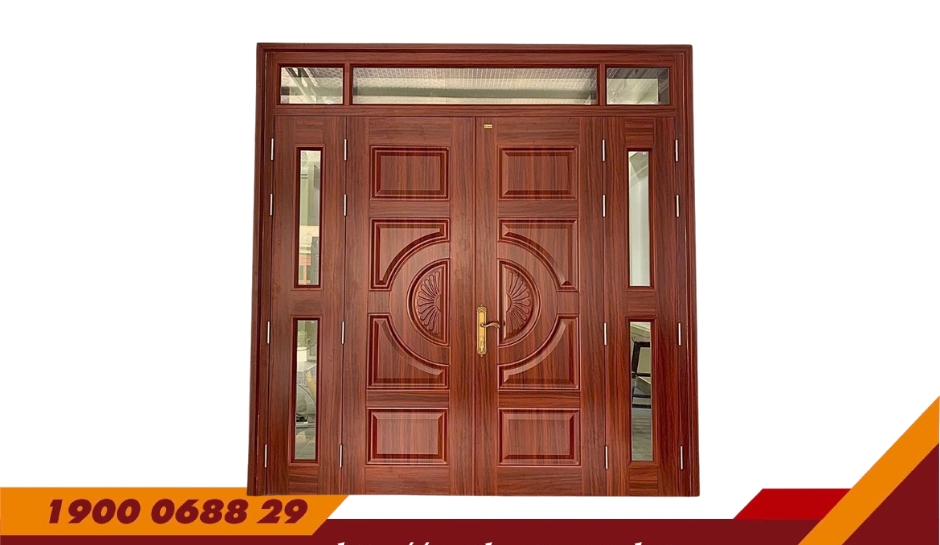CỬA 4 CÁNH LỆCH – MÃ: D4-H8PK-3K