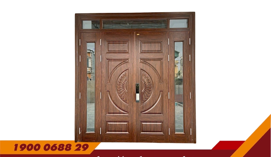 CỬA 4 CÁNH LỆCH – MÃ: D4-H8PK-3K