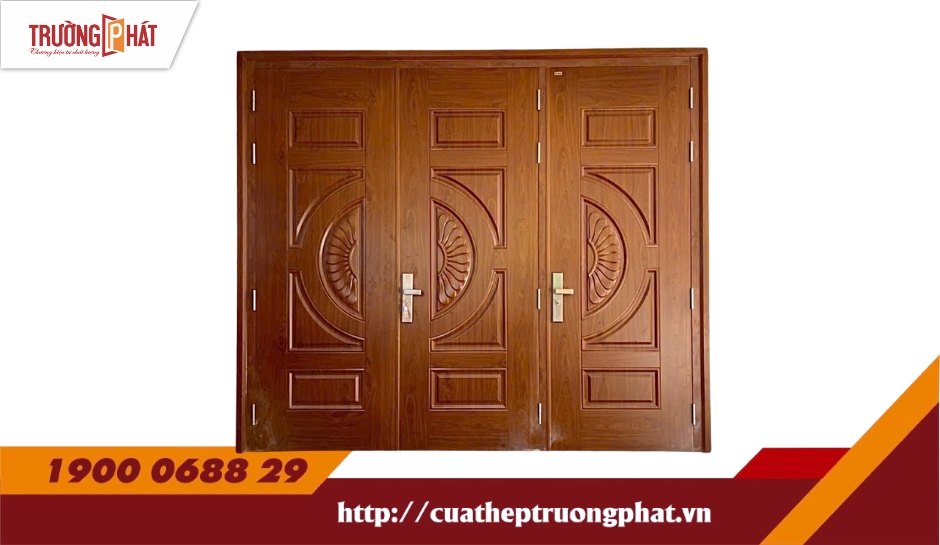CỬA 3 CÁNH ĐỀU – MÃ: D3-H8