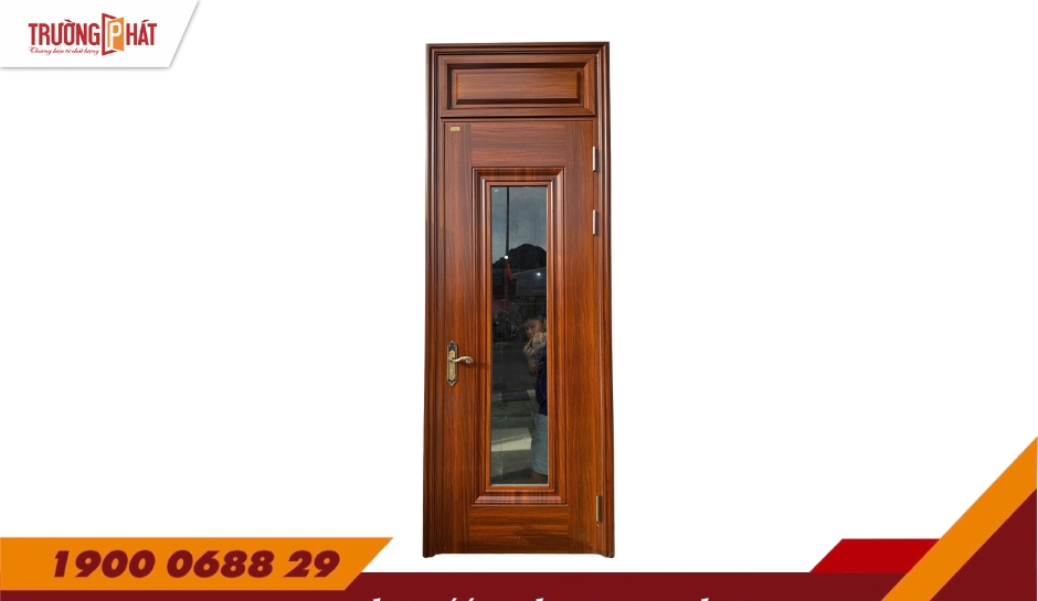 CỬA ĐƠN VÂN GỖ – MÃ: D1-HK