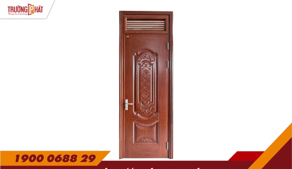 CỬA ĐƠN VÂN GỖ – MÃ: D1-X2