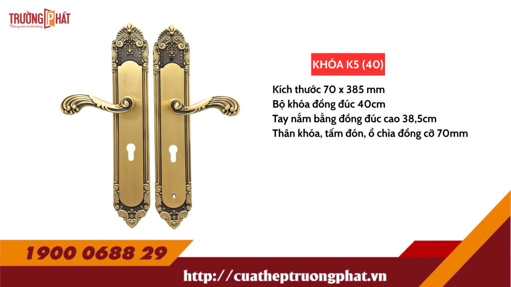 KHOÁ CƠ – MÃ: K5 (40CM)