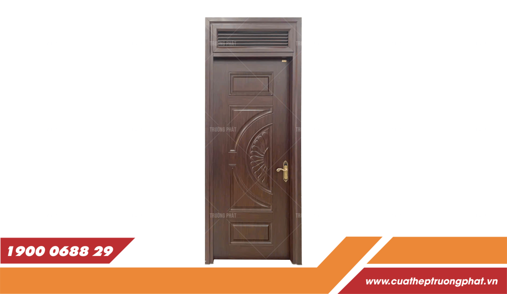 CỬA ĐƠN VÂN GỖ – MÃ: D1-H8