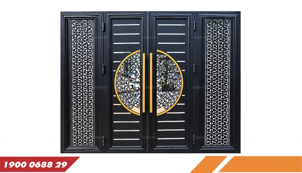 CỔNG INOX SƠN NUNG 201 – MÃ: TP – C30