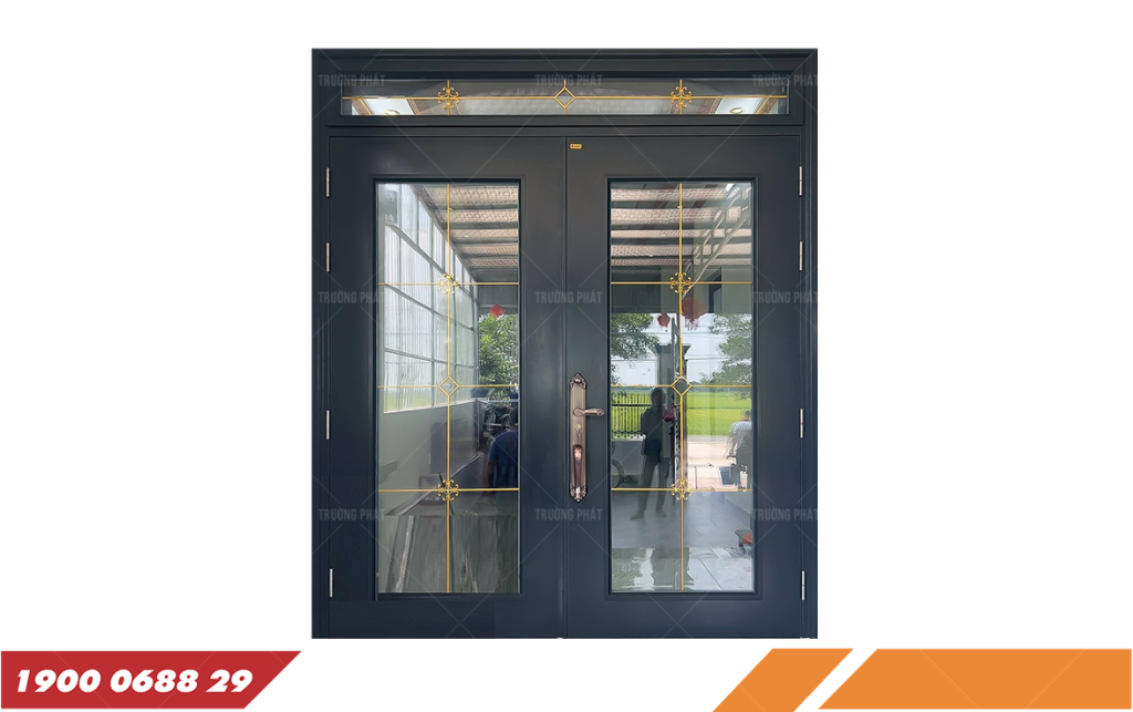 CỬA 2 CÁNH ĐỀU – MÃ: D2-HK-1K