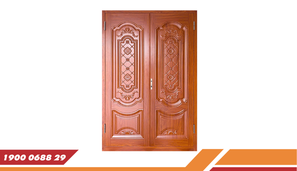 TỦ THÉP VÂN GỖ 2 CÁNH LÕI FOAM – M52