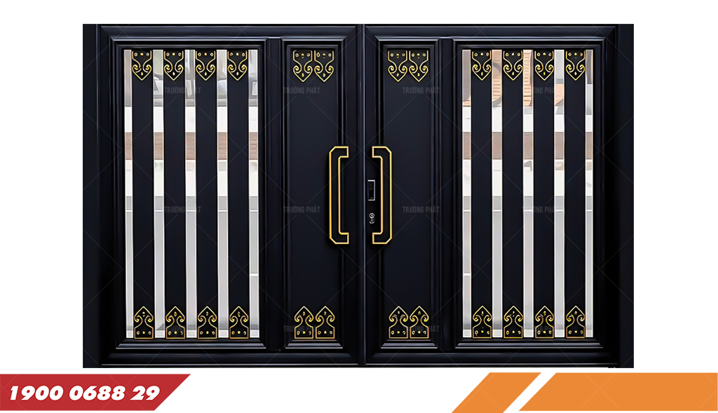 CỔNG INOX SƠN NUNG 201 – MÃ: TP – C47